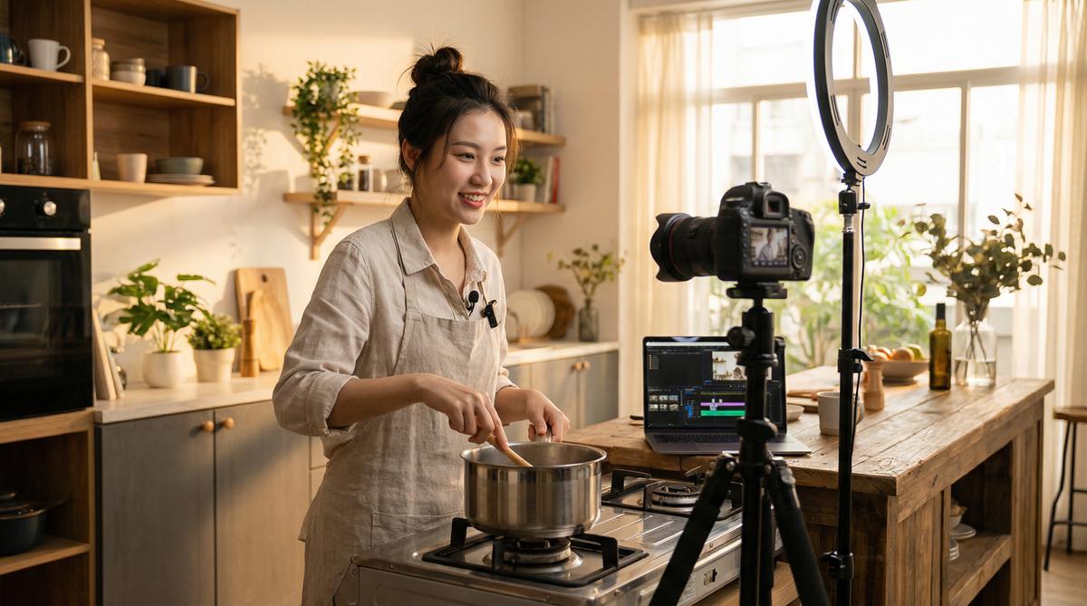 国产自拍视频-美食VLOG视频